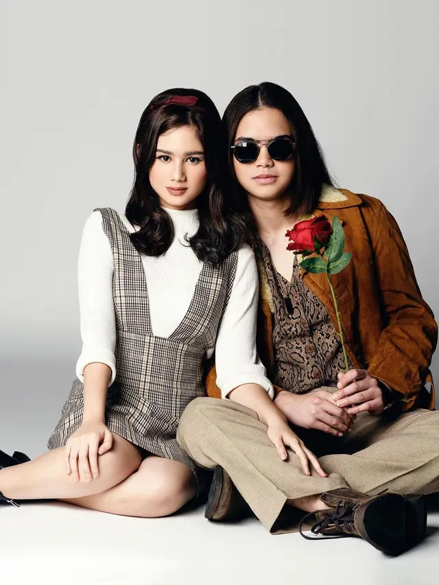 6 Gaya Pemotretan Tissa Biani dan Dul Jaelani saat Valentine, Tampil Menawan