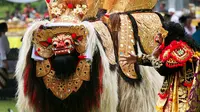 Seribu Barong Menari di Kediri Sore Ini