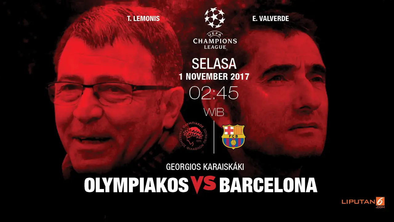 Prediski Olympiakos Piraeus Vs Barcelona
