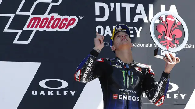 FOTO: Fabio Quartararo Tercepat di MotoGP Mugello