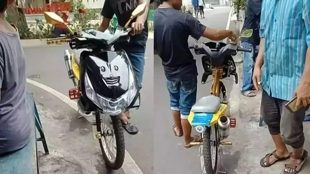 10 Potret Modifikasi Sepeda Kayuh Ini Nyeleneh, Ada yang Pakai Barang Seadanya