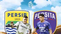 BRI Liga 1 - Persib Bandung Vs Persita Tangerang - Ciro Alves Vs Ramiro Fergonzi (Bola.com/Adreanus Titus)