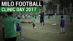 Berita video MILO Football Clinic Day 2017 yang mendapat tanggapan positif dari artis hingga legenda Timnas Indonesia. Artis Thalita Latief yang anaknya ikut Football Clinic ini berpendapat bahwa sangat positif kegiatan yang digelar oleh MILO ini.
