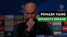 Jelang pertandingan antara PSG Vs Real Madrid di Liga Champions, Pelatih Real Madrid,Zidane, mewaspadai salah satu pemain PSG.