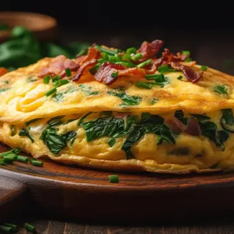 tren kuliner ala kafe Korea memang selalu berhasil mencuri perhatian, termasuk sajian sarapan yang terlihat sederhana namun memikat seperti soufflé omelette. (foto/dok: freepik)