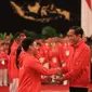 Dapat bonus, para atlet Indonesia tersenyum bahagia (instagam/nahrawi_imam)