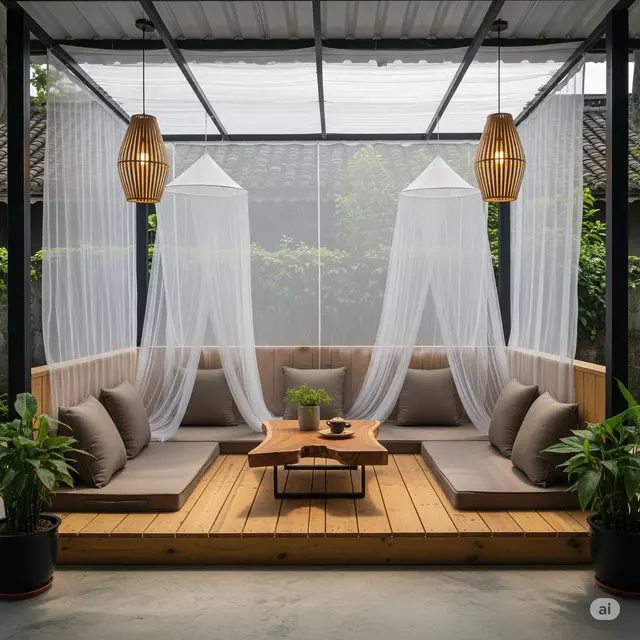 Teras Lesehan Modern