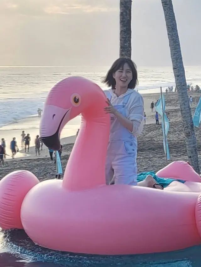 Park Eun Bin saat Liburan di Bali. [@eunbining0904]