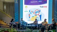 Himpunan Pengusaha Muda Indonesia (HIPMI) Jaya bersama HIPMI Jaksel melangsungkan kick off dari rangkaian acara seminar bertema Let’s Grow Big With IPO.