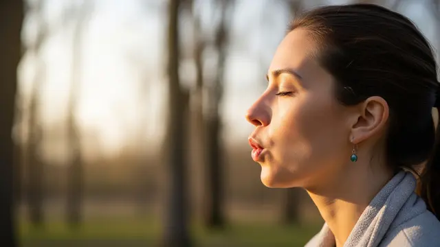 Ilustrasi Breathwork untuk Mengurangi Stres. Foto: AI Generated