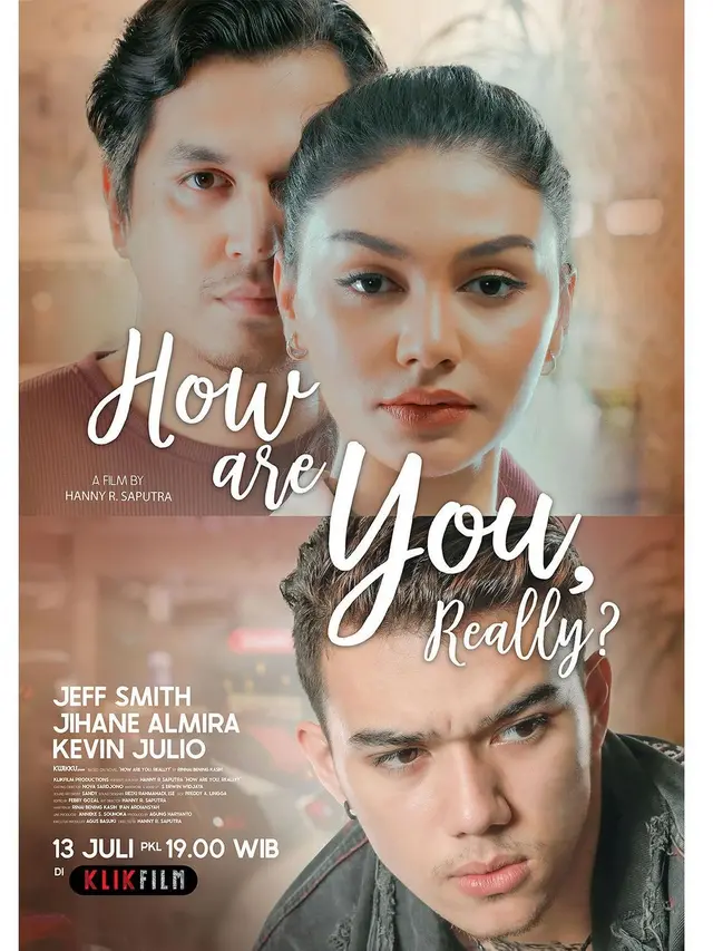 Jeff Smith dalam poster How Are You Really?. (Foto: Dok. Instagram @mr.jeffsmith)