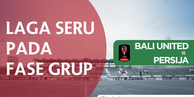 VIDEO: Laga Seru Bali United vs Persija pada Fase Grup Piala Presiden 2018