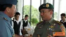 Citizen6, Cilangkap: Acara pelaporan kenaikan pangkat tersebut dihadiri oleh Kasal, Kasum TNI, Wakasad, Wakasau, Dansesko TNI, para Asisten Panglima TNI, Kapuspen TNI serta segenap Perwira Tinggi di lingkungan TNI. (Pengirim: Badarudin Bakri)