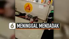 DRIVER OJOL MENINGGAL MENDADAK DI OUTLET MAKANAN TANJUNG DUREN