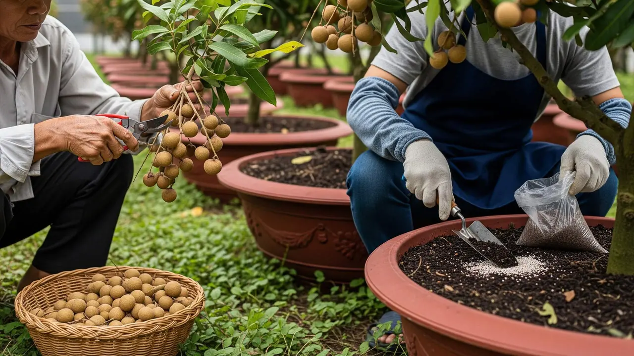 Cara Menanam Kelengkeng di Pot