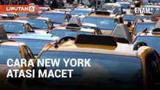 Kota New York akhirnya terapkan tarif untuk kendaraan yang masuk ke kawasan Manhattan. Kebijakan ini serupa dengan wacana ELectronic Road Pricing atau ERP di Jakarta untuk atasi kemacetan. Berapa yang harus dibayar para pengguna jalan? Selengkapnya d...