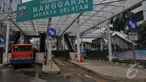 Kondisi Terminal Manggarai yang baru setahun lalu di revitalisasi kini tampak memprihatinkan, Jakarta (5/9/2014) (Liputan6.com/Johan Tallo)