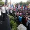 Penjabat (Pj) Gubernur Jatim Adhy Karyono menerima aspirasi ribuan buruh pada aksi May Day di Surabaya. (Dian Kurniawan/Liputan6.com)