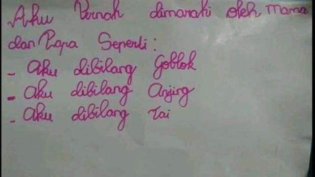 7 Surat Curhatan Anak ke Orangtua Ini Bikin Sedih