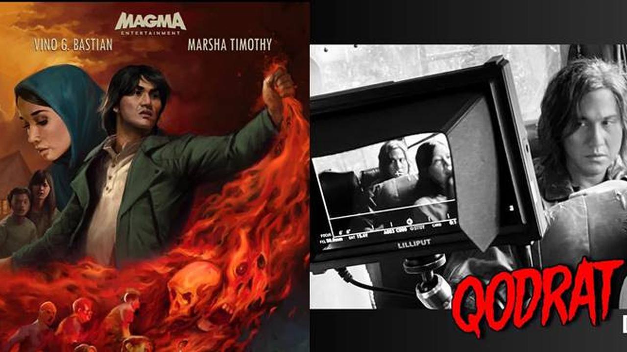 6 Potret Vino G Bastian di Balik Layar Saat Main Film Horor Qodrat