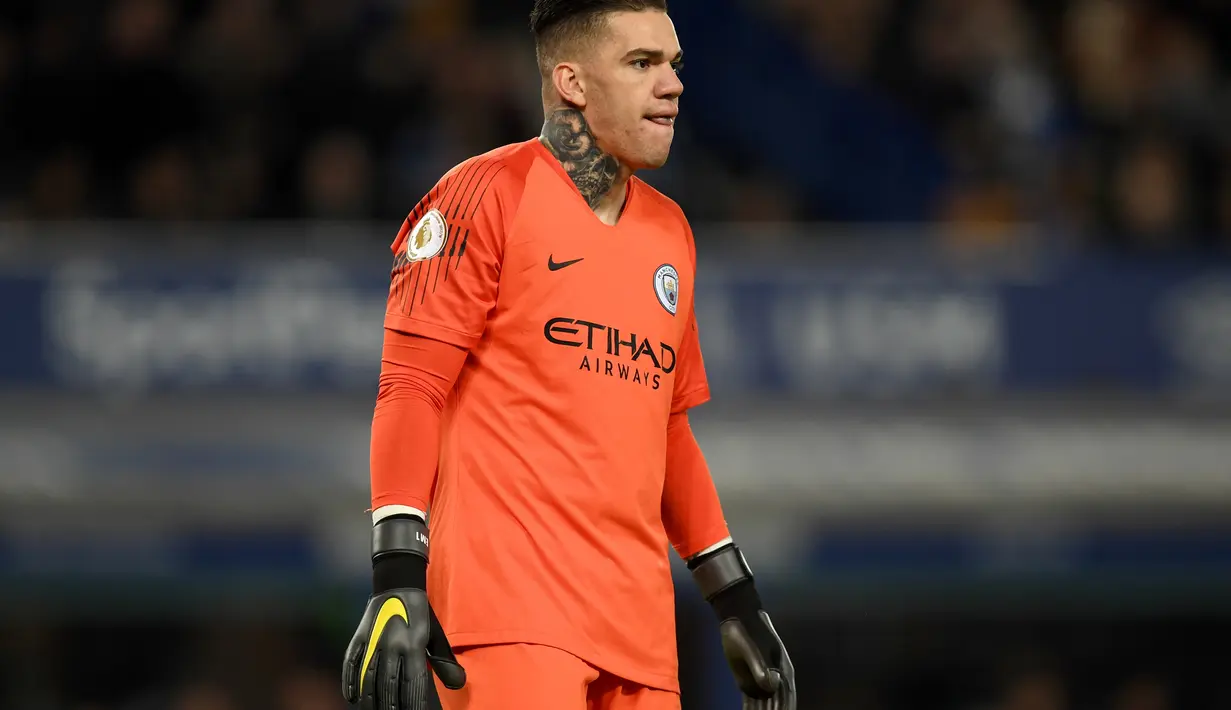 7. Ederson (Manchester City) - Overall 87 (AFP/Paul Ellis)