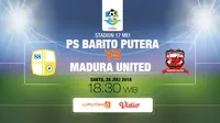 Barito Putera vs Madura United