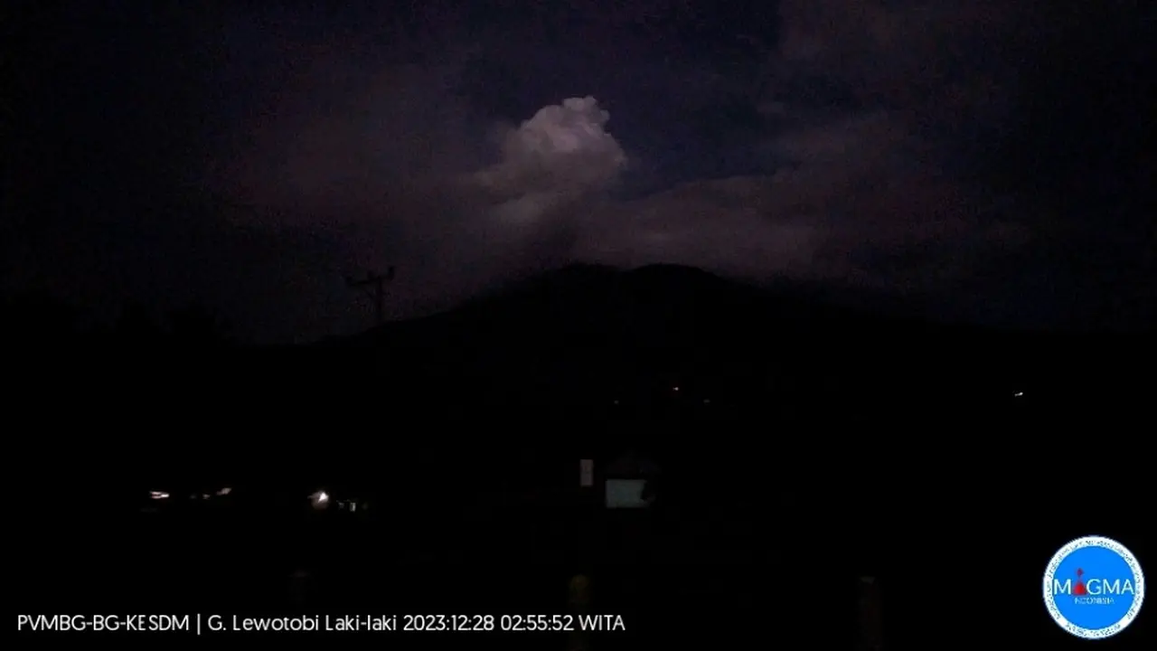 Gunung Lewotobi Laki-laki
