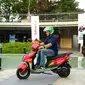 Telkomsel menggandeng Volta menghadirkan program bundling sewa motor listrik, di mana pelanggan akan mendapatkan kuota data mulai dari 800 MB hingga 2 GB sebagai upaya mendukung pengurangan emisi karbon di Indonesia (Telkomsel)