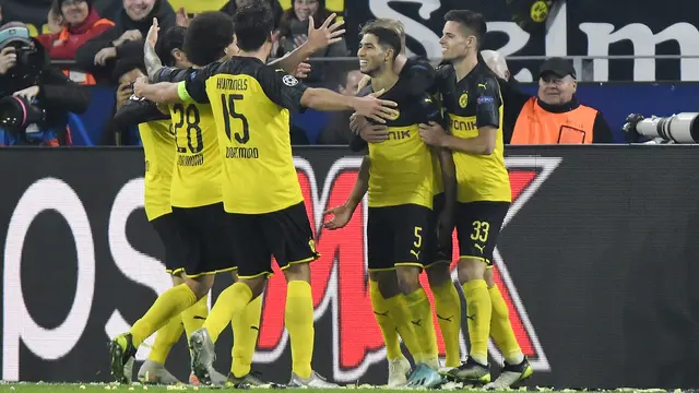 Inter Milan Kalah Tipis di Markas Dortmund