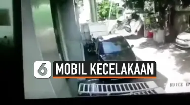 BARU DIBELI DARI DEALER, MOBIL LANGSUNG ALAMI KECELAKAAN