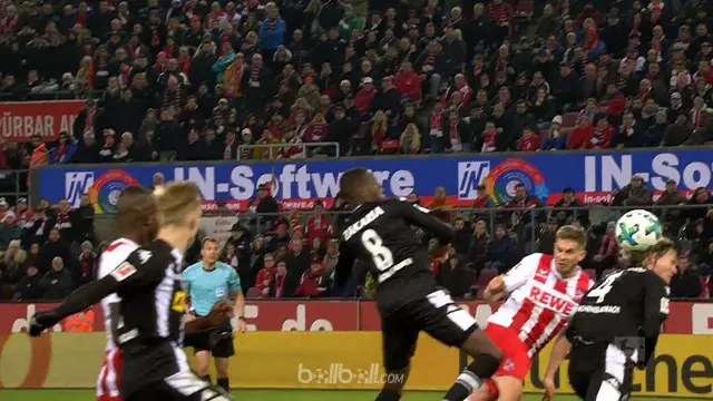 VIDEO: Highlights Bundesliga, Koln Vs Gladbach 2-1
