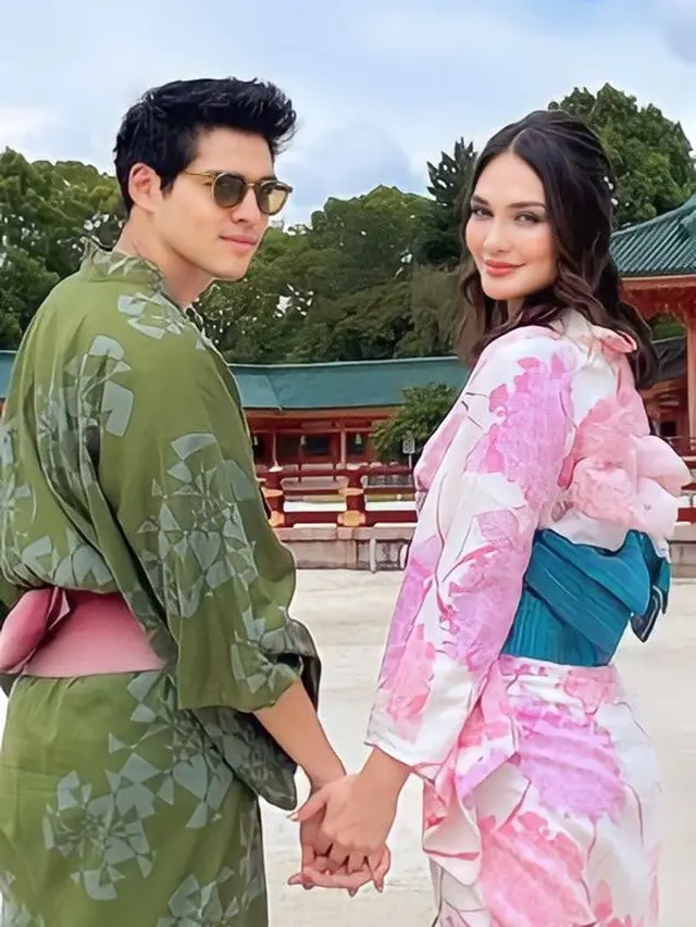 [Fimela] Luna Maya dan Maxime Bouttier