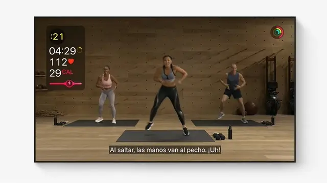 Apple Fitness+ (Screenshot Apple Event)
