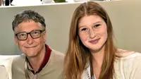 Bill Gates bersama putrinya, Jennifer. Dok: Business Insider