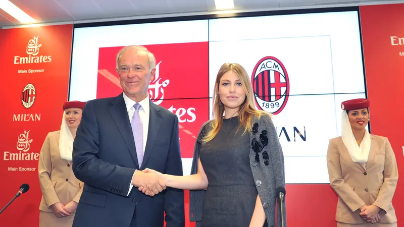 Langgeng jadi Sponsor, Emirates dan Milan Perpanjang Kerjasama