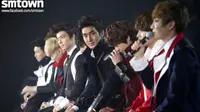 Super Junior mengakhiri konser Super Show 6 di Taiwan dengan penuh kejutan. Seperti apa aksinya?