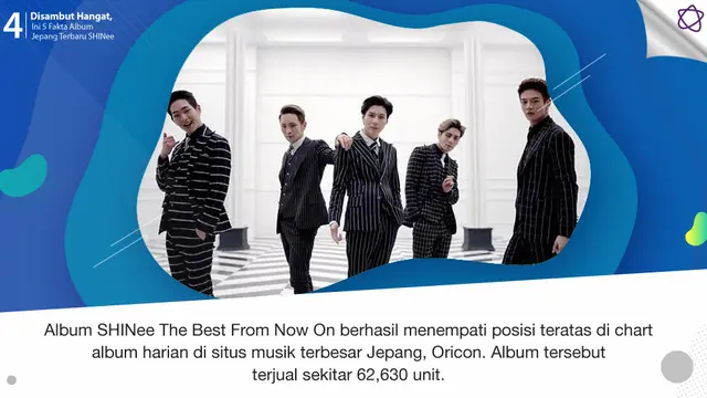 [Bintang] Disambut Hangat, Ini 5 Fakta Album Jepang Terbaru SHINee