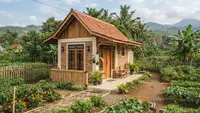 8 Model Rumah di Pinggir Kebun yang Sederhana dan Hemat Biaya,  Asri dan Nyaman untuk Slow Living