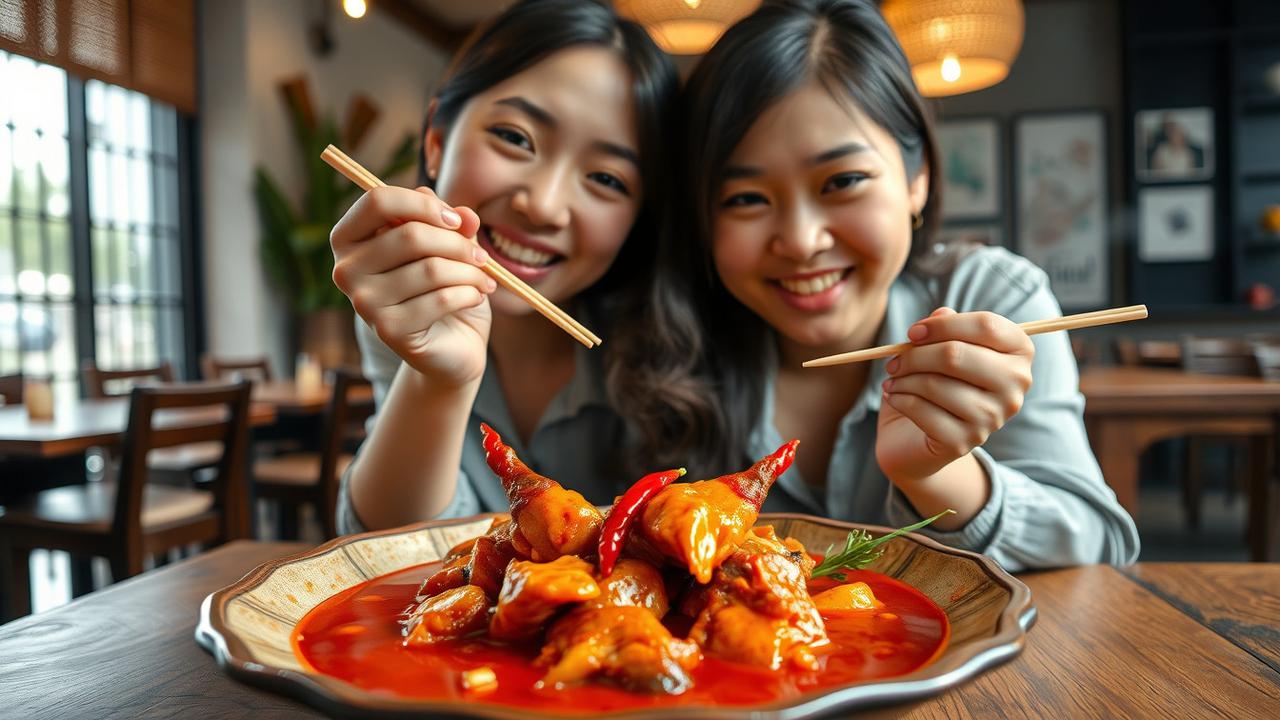 cara masak ceker mercon