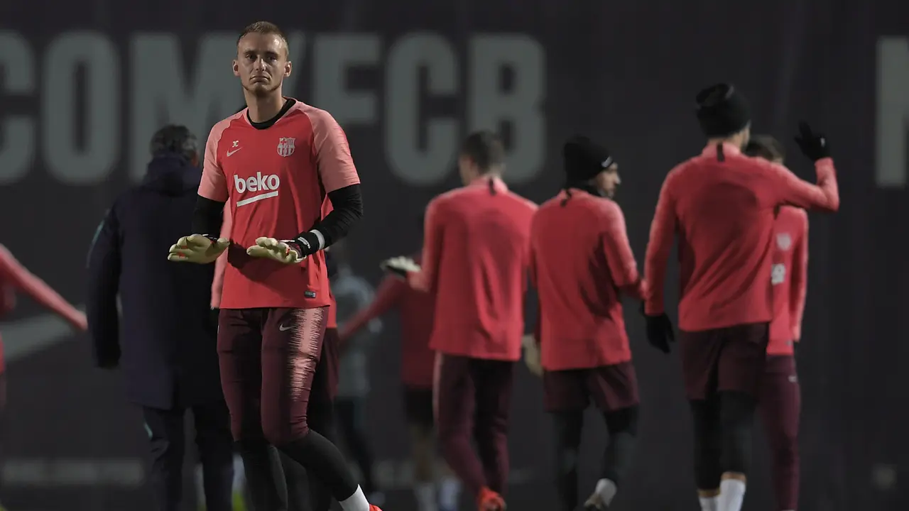 Keceriaan Suasana Latihan Barcelona