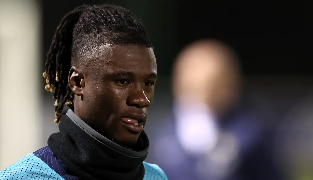 Real Madrid, yang telah kehilangan gelandang Prancis lainnya, Aurélien Tchouaméni akibat cedera berharap pemindaian MRI yang akan dijalani Camavinga tidak menunjukkan sesuatu yang serius. (FRANCK FIFE / AFP)