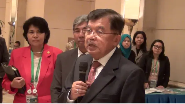 Wakil Presiden Jusuf Kalla hari ini menerima tiga Delegasi Negara Zambia, Liberia dan Vanuatu dalam rangkaian Penyelanggaraan Konfrensi Asia Afrika.