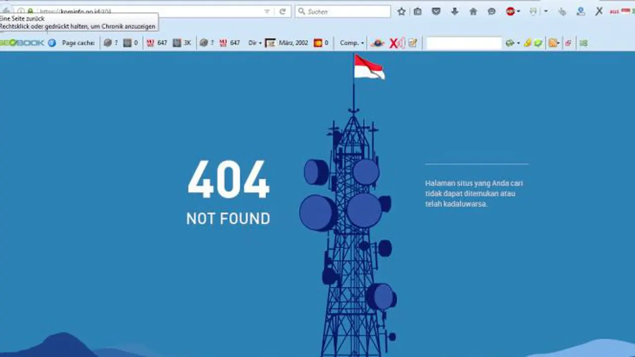 Situs Web Dumas Kominfo Jadi Korban Deface