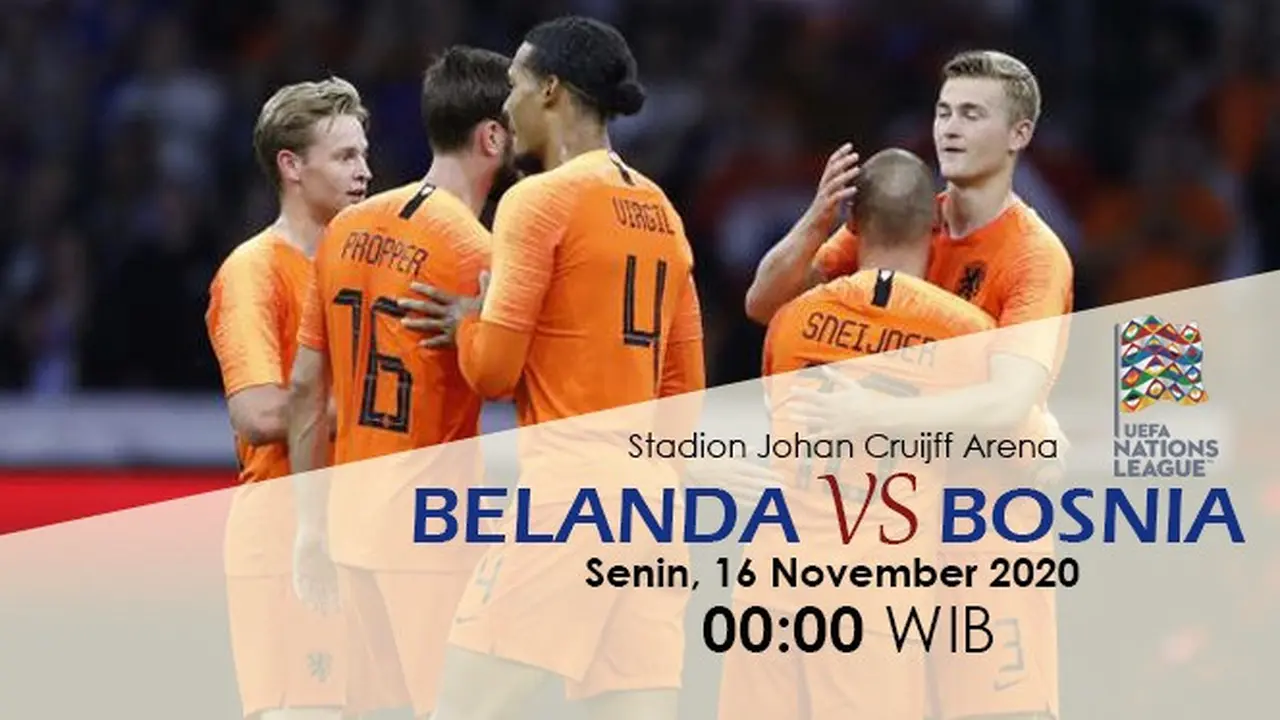 Belanda vs Bosnia Herzegovina