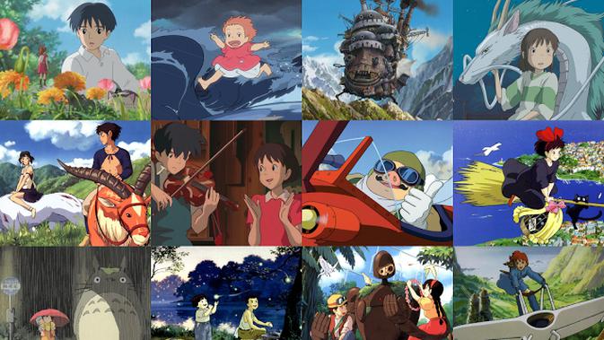 6 Film  Animasi  Terbaik Persembahan Studio  Ghibli  ShowBiz 