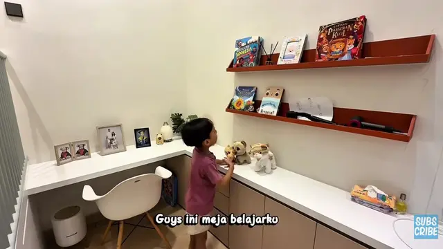 Kamar Arasya Anak Tasya Kamila (Foto: YouTube Tasya Kamila)