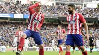5. Antoine Griezmann (Atletico Madrid) - 18 Gol (2 Penalti). (AFP/Javier Soriano)