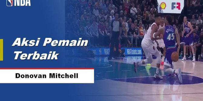 VIDEO: Aksi-Aksi Terbaik Donovan Mitchell Saat Utah Jazz Kalahkan Trail Blazers 121-115