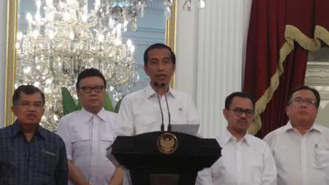 Pengumuman kenaikan Harga BBM Subsidi di Istana