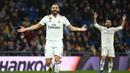 6. Karim Benzema – 137 gol: Satu dari sekian penyerang berkelas dunia yang mampu memberikan assist bersama Real Madrid. Total 87 assist berhasil diciptakan untuk rekan satu timnya. (BCWGlobal)